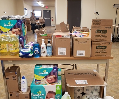 Donations sent to Alaska during NWAL's december donation drive