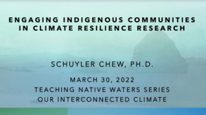 Link to a presentation by Schuyler Chew