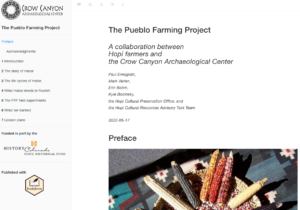 Link to Pueblo Farming Project ebook